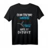 Deutsch Grammatik Genitiv Ins Water T-Shirt – Humorvolles Design für Deutsch-Fanatiker und Lehrer