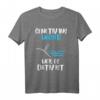 Deutsch Grammatik Genitiv Ins Water T-Shirt – Humorvolles Design für Deutsch-Fanatiker und Lehrer