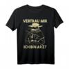 VERTRAU MIR, ICH BIN ARZT Steampunk T-Shirt mit Okkult-Motiv – Dark Art Gothic Geschenk für Horror-, Esoterik- & Gothic-Fans zu Weihnachten oder Geburtstag
