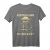 VERTRAU MIR, ICH BIN ARZT Steampunk T-Shirt mit Okkult-Motiv – Dark Art Gothic Geschenk für Horror-, Esoterik- & Gothic-Fans zu Weihnachten oder Geburtstag