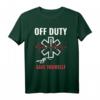 Off Duty Save Yourself – Lustiges Arzt Medizin Ersthelfer T-Shirt für Ärzte, MFA & Notfallpersonal als Geschenkidee