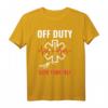 Off Duty Save Yourself – Lustiges Arzt Medizin Ersthelfer T-Shirt für Ärzte, MFA & Notfallpersonal als Geschenkidee