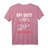Off Duty Save Yourself – Lustiges Arzt Medizin Ersthelfer T-Shirt für Ärzte, MFA & Notfallpersonal als Geschenkidee