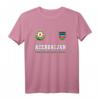 Aserbaidschan Sport/Fußball-Trikot mit Flagge – Nationalstolz, Souvenir & Fanartikel aus Baku