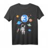 Kinder Astronaut T-Shirt zum 3. Geburtstag - Weltraum Outift für Jungen & Mädchen, perfektes Geschenk für kleine Raumfahrer