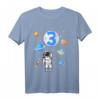 Kinder Astronaut T-Shirt zum 3. Geburtstag - Weltraum Outift für Jungen & Mädchen, perfektes Geschenk für kleine Raumfahrer
