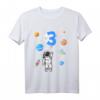 Kinder Astronaut T-Shirt zum 3. Geburtstag - Weltraum Outift für Jungen & Mädchen, perfektes Geschenk für kleine Raumfahrer