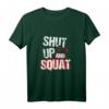 Shut up and Squat Tank Top - Motivierende Fitness & Bodybuilding Kleidung für das Gym und Training, Perfektes Geschenk für Sportler & Fitnessfans