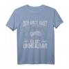 Motorradfahrer T-Shirt mit Spruch 'Der Arzt sagt es ist unheilbar' – Lustiges Geschenk für Biker, Vater, Großvater & Ehemann