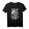 USA Flagge Wrestling Wrestler T-Shirt – Perfektes Geschenk für Kampfsport- und Wrestling-Fans