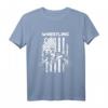 USA Flagge Wrestling Wrestler T-Shirt – Perfektes Geschenk für Kampfsport- und Wrestling-Fans