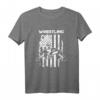 USA Flagge Wrestling Wrestler T-Shirt – Perfektes Geschenk für Kampfsport- und Wrestling-Fans