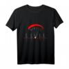 Herzlinie Paragliding T-Shirt – Perfektes Geschenk für Gleitschirmflieger, Extremsportler & Flugbegeisterte zu Weihnachten, Ostern & Geburtstag