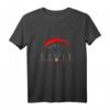 Herzlinie Paragliding T-Shirt – Perfektes Geschenk für Gleitschirmflieger, Extremsportler & Flugbegeisterte zu Weihnachten, Ostern & Geburtstag