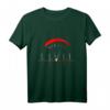 Herzlinie Paragliding T-Shirt – Perfektes Geschenk für Gleitschirmflieger, Extremsportler & Flugbegeisterte zu Weihnachten, Ostern & Geburtstag