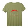Herzlinie Paragliding T-Shirt – Perfektes Geschenk für Gleitschirmflieger, Extremsportler & Flugbegeisterte zu Weihnachten, Ostern & Geburtstag
