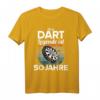 Dart Legende ist 50 - Lustiges Dart T-Shirt zum 50. Geburtstag für Männer und Frauen, Geschenkidee für runde Geburtstagsfeier