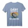 Dart Legende ist 50 - Lustiges Dart T-Shirt zum 50. Geburtstag für Männer und Frauen, Geschenkidee für runde Geburtstagsfeier