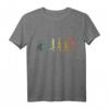 Retro Evolution Tennis T-Shirt – Perfektes Geschenk für Tennisspieler, Sportliebhaber und Trainer zu Weihnachten & Geburtstag