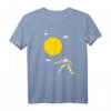 Frisbee Astronaut Geschenk für Ultimate Frisbee Disc Golf T-Shirt – Perfekt für Fans, Profis und Turnierteilnehmer
