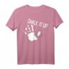 Kletter T-Shirt Boulder Chalk it up! - Perfektes Geschenk für Klettersportler und Turnfans