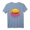 Sonnenuntergang Segelflieger Geschenk - Segelfliegen T-Shirt für Piloten, Extremsportler & Flugbegeisterte zu Weihnachten, Ostern & Geburtstag