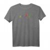 Geschenk für Triathleten LGBT Herzschlag Triathlon T-Shirt - Perfektes Geschenk für Wettkämpfe, Weihnachten & Geburtstag