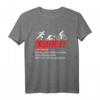 Herren Triathlon T-Shirt mit lustigem Design - Perfektes Geschenk für Triathleten, Radfahrer, Läufer & Finisher