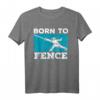 Fechten T-Shirt für Fechter, Sportler & Athleten – Perfektes Geschenk für Fechttrainer, Enthusiasten, Männer, Frauen, Jungen & Mädchen