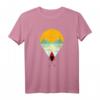 Kanu Kanufahrer Sonne und Landschaft T-Shirt – Perfektes Geschenk für Wassersportler, Kanuten und Abenteurer aus Skandinavien