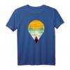 Kanu Kanufahrer Sonne und Landschaft T-Shirt – Perfektes Geschenk für Wassersportler, Kanuten und Abenteurer aus Skandinavien