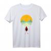 Kanu Kanufahrer Sonne und Landschaft T-Shirt – Perfektes Geschenk für Wassersportler, Kanuten und Abenteurer aus Skandinavien