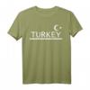 Türkei Flagge Sport Fußball Athletisches T-Shirt – Stolz auf die türkischen Wurzeln, ideal für Fans und Sportbegeisterte
