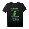 Läufer Joggen Spruch Lustig - Ich werde nicht aufgeben, aber ich werde die ganze Zeit fluchen T-Shirt für Marathonläufer, Sportler & Fitness-Fans