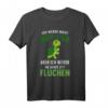 Läufer Joggen Spruch Lustig - Ich werde nicht aufgeben, aber ich werde die ganze Zeit fluchen T-Shirt für Marathonläufer, Sportler & Fitness-Fans