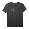 Herzschlag Badminton T-Shirt – Perfektes Geschenk für Badmintonspieler, Federball-Fans und Sportliebhaber zu Weihnachten & Geburtstag