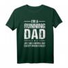 Laufender Vater wie ein normaler Vater, aber cooler Athlet Joggen T-Shirt – Perfekt für Läufer, Marathonläufer und Sportliche Väter