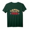 Lustiges Cardio ist für Pussies Kraftsport T-Shirt – Witziges Motiv für Fitness, Bodybuilding & Training, Perfektes Geschenk für Sportler und Freunde