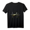 Herzschlag Segelflieger Geschenk Segelfliegen T-Shirt – Perfekt für Piloten, Extremsportler & Flugbegeisterte zu Weihnachten, Ostern & Geburtstag