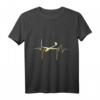 Herzschlag Segelflieger Geschenk Segelfliegen T-Shirt – Perfekt für Piloten, Extremsportler & Flugbegeisterte zu Weihnachten, Ostern & Geburtstag