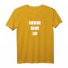 Never Give Up Durchhalten Gym-Motivation Geschenk für Mann und Frau - Coole Sportbekleidung für Fitness, Bodybuilding, MMA, Laufen & Spartan Race