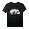 Tennisspieler Mond Sportler Evolution Tennis T-Shirt – Perfektes Geschenk für Tennisfans, Sportliebhaber & Trainer