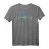 Fußballspieler Geschenk EKG Herzschlag Fußball T-Shirt - Perfektes Geschenk für Fans, Trainer und Spieler zu Weihnachten, Vatertag & Geburtstag
