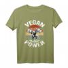 Vegan Bodybuilding T-Shirt – Pflanzliche Kraft für Athleten, perfekte Geschenkidee für Veganer und Kraftsportler