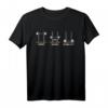Powerlifting, Squat, Bench, Deadlift - Kraftsport T-Shirt für Bodybuilder & Powerlifter mit Power Rack Design