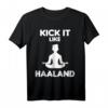 Haaland Fußballer Jubel T-Shirt – Perfektes Geschenk für Fußballfans und Haaland Anhänger