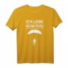 Ich liebe meine Frau lustiges Gleitschirmfliegen T-Shirt - Perfektes Geschenk für Gleitschirm- und Extremsportbegeisterte zu Weihnachten, Ostern & Geburtstag