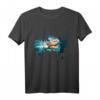 Schildkröten Meer Pazifischer Ozean Splash Style T-Shirt – Perfekt für Taucher, Schnorchler & Meerliebhaber als Geschenk