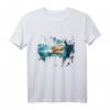 Schildkröten Meer Pazifischer Ozean Splash Style T-Shirt – Perfekt für Taucher, Schnorchler & Meerliebhaber als Geschenk