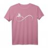 LKW-Fahrer T-Shirt mit Unendlich Herz - Lustiges Geschenk für Fernfahrer, Sattelzugfahrer & Berufskraftfahrer zum Geburtstag und als coole Freizeitkleidung